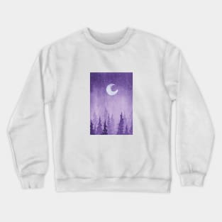 Watercolor forest Crewneck Sweatshirt